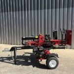 Fendeuse de bûches FH24T thermique sur remorque – Image 2