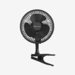 Rénové - 6" Mini ventilateur à pince - Ultra silencieux et haute puissance - Noir