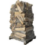 Bois de chauffage Wooday – Palette 2 m³ de bûches feuillus en 25 cm